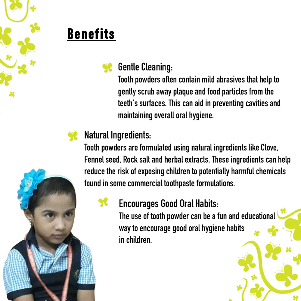 बच्चों का टूथ पाउडर - 50 ग्राम